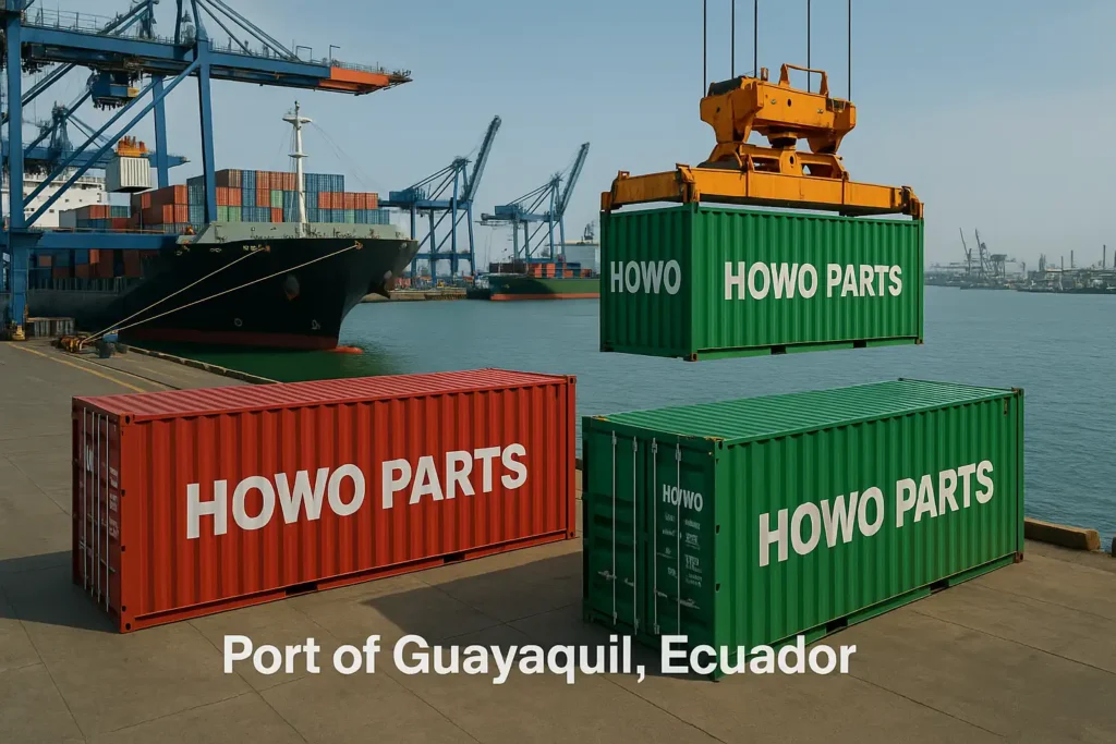 Genuine SINOTRUK HOWO Parts in Ecuador
