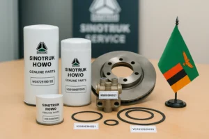 SINOTRUK HOWO Parts for Zambia