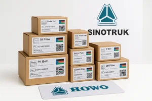 SINOTRUK HOWO Parts in Sudan