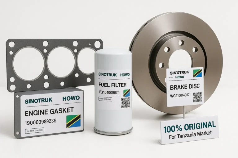 SINOTRUK HOWO Parts in Tanzania