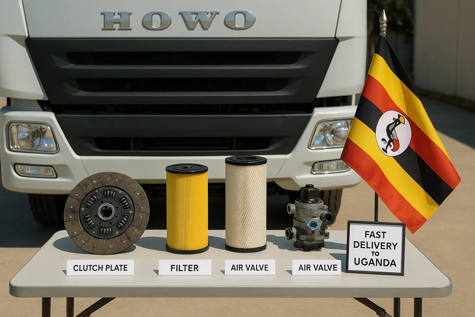 SINOTRUK HOWO parts in Uganda buying guide for construction fleets logistics operators repair workshops and spare parts dealers