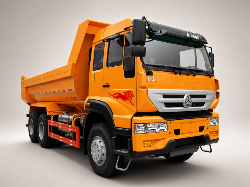 SINOTRUK SWZ 6x4 dump truck reference image for spare parts matching