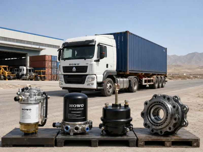 SINOTRUK HOWO Parts in Uzbekistan SINOTRUK HOWO parts in Uzbekistan with HOWO truck and spare parts