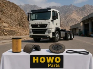SINOTRUK HOWO truck and spare parts for long-haul mountain routes in Iran
