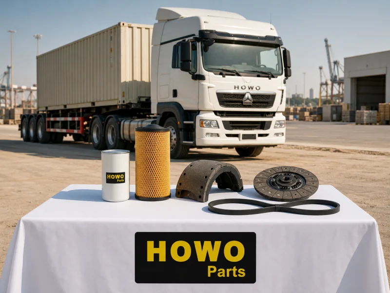 SINOTRUK HOWO parts for logistics and industrial trucks in Qatar